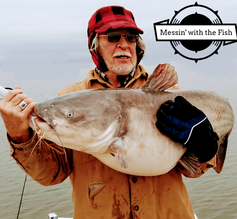 Bob caught Monster Trophy Catfish on Lake Tawakoni Texas with Guide Keith Parks