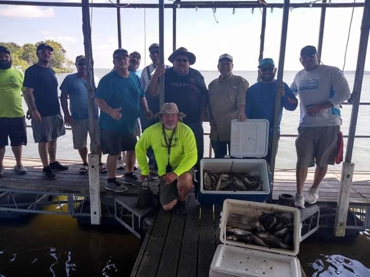 Any size groups for Guided Charter fishing trips on Lake Tawakoni Texas